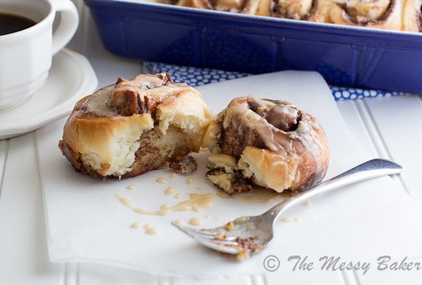 Nutella & Toasted Pecan Sweet Rolls | www.themessybakerblog.com-6530
