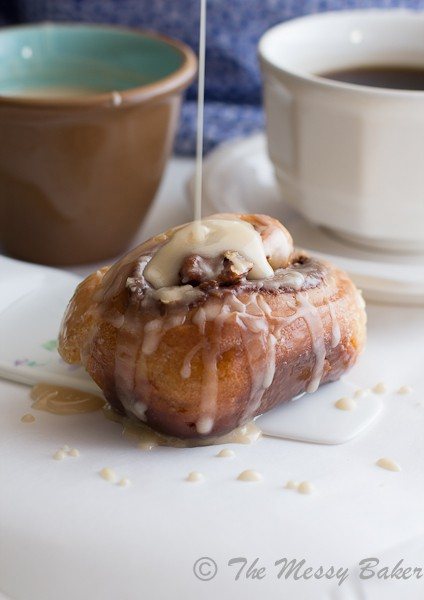 Nutella & Toasted Pecan Sweet Rolls | www.themessybakerblog.com-6528
