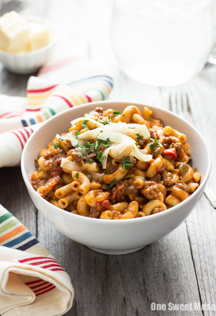 One-Pot Chili Mac