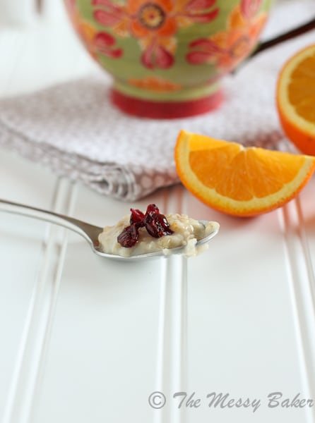 Orange Scented Steel-Cut Oats {www.themessybakerblog.com}-6141