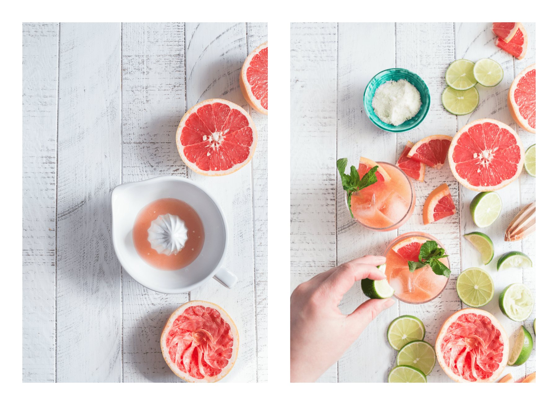 Paloma Cocktail: This citrus infused, tequila-spiked cocktail is deliciously satisfying.