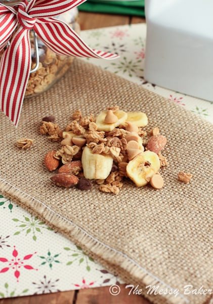 Peanut Butter Banana Chip Granola