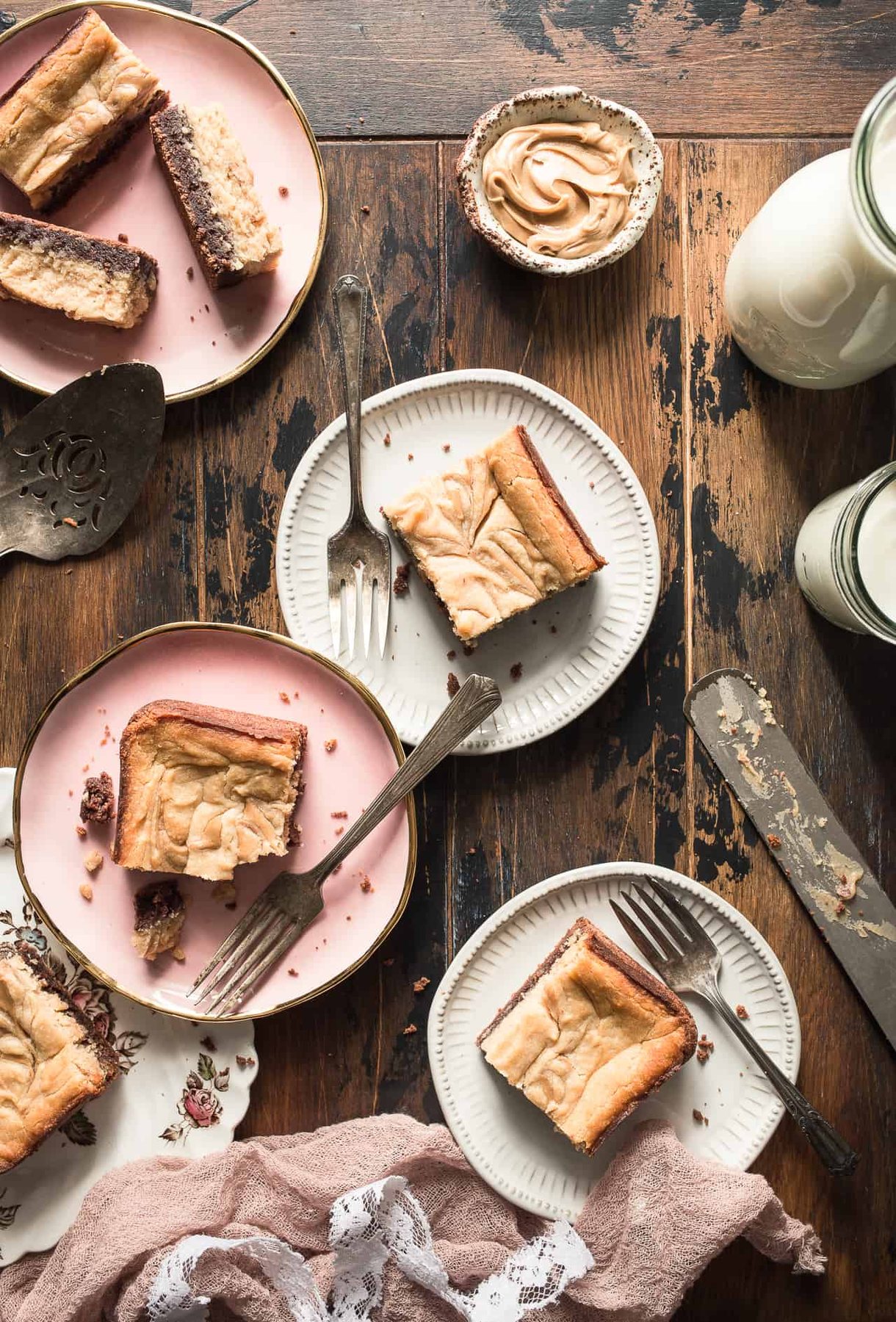 Gluten-Free Peanut Butter Cheesecake Brownies
