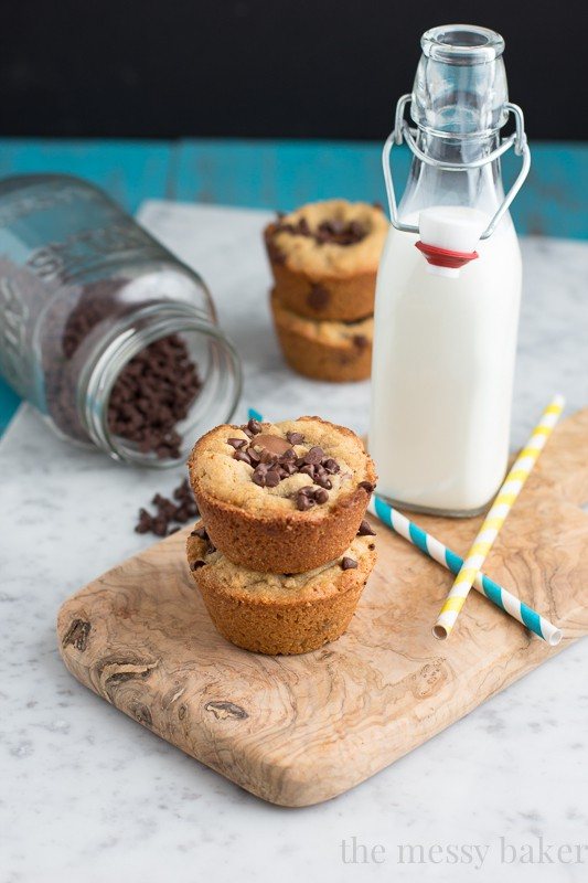 Peanut Butter Reese’s Cup Blondies