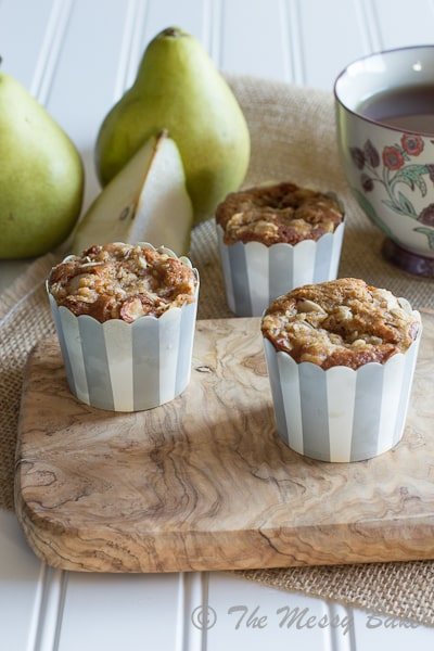 Pear & Cinnamon Muffins {www.themessybakerblog.com}-6259