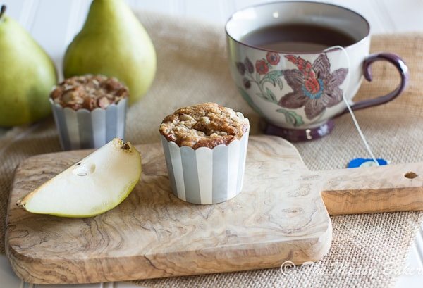 Pear & Cinnamon Muffins {www.themessybakerblog.com}-6254