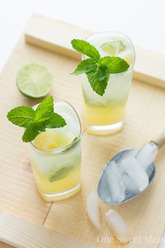 Pineapple Coconut Mojito