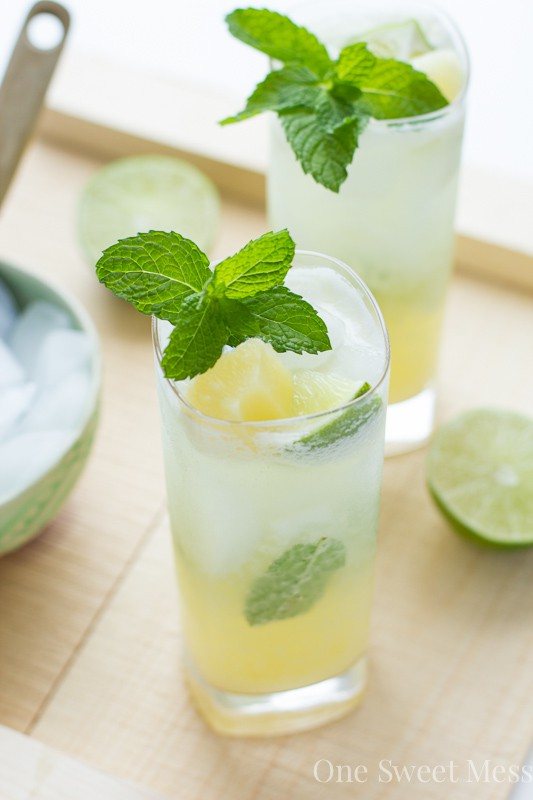 Thirsty Thursday: Pineapple Coconut Mojito