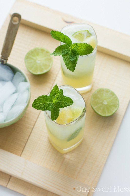 Pineapple Coconut Mojito