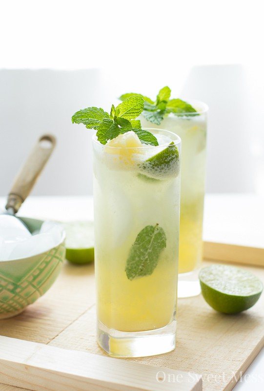 Pineapple Coconut Mojito