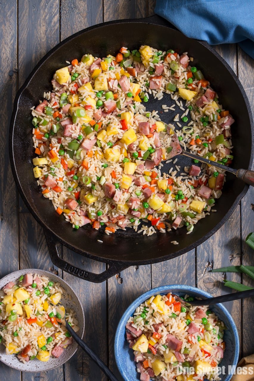Pineapple Ham Fried Rice
