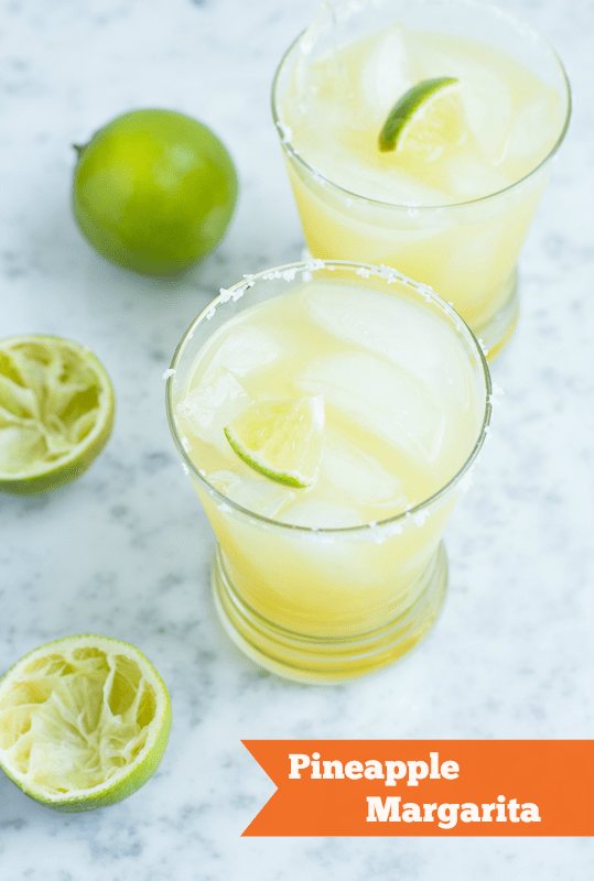 Pineapple Margarita ~ #SundaySupper