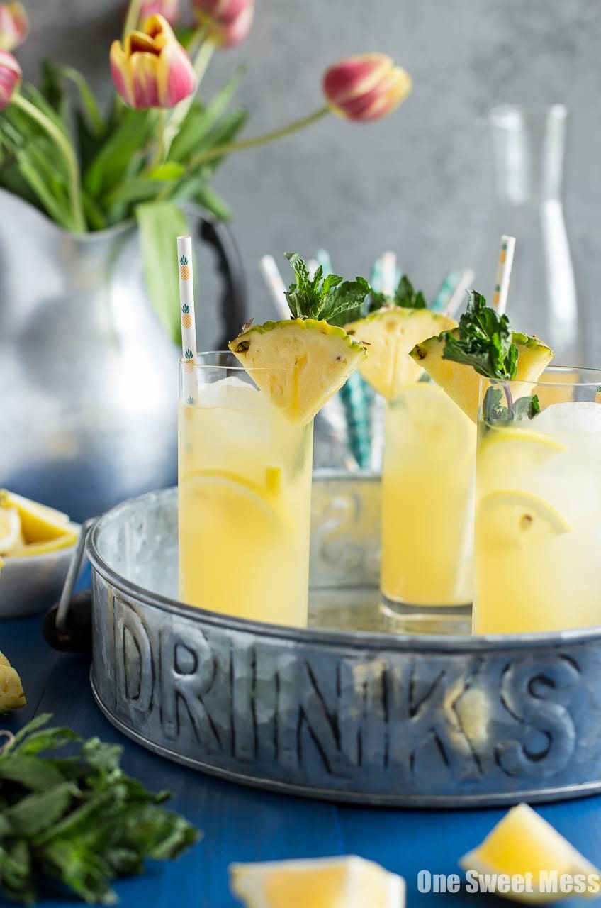 Pineapple Vanilla Bean Martini