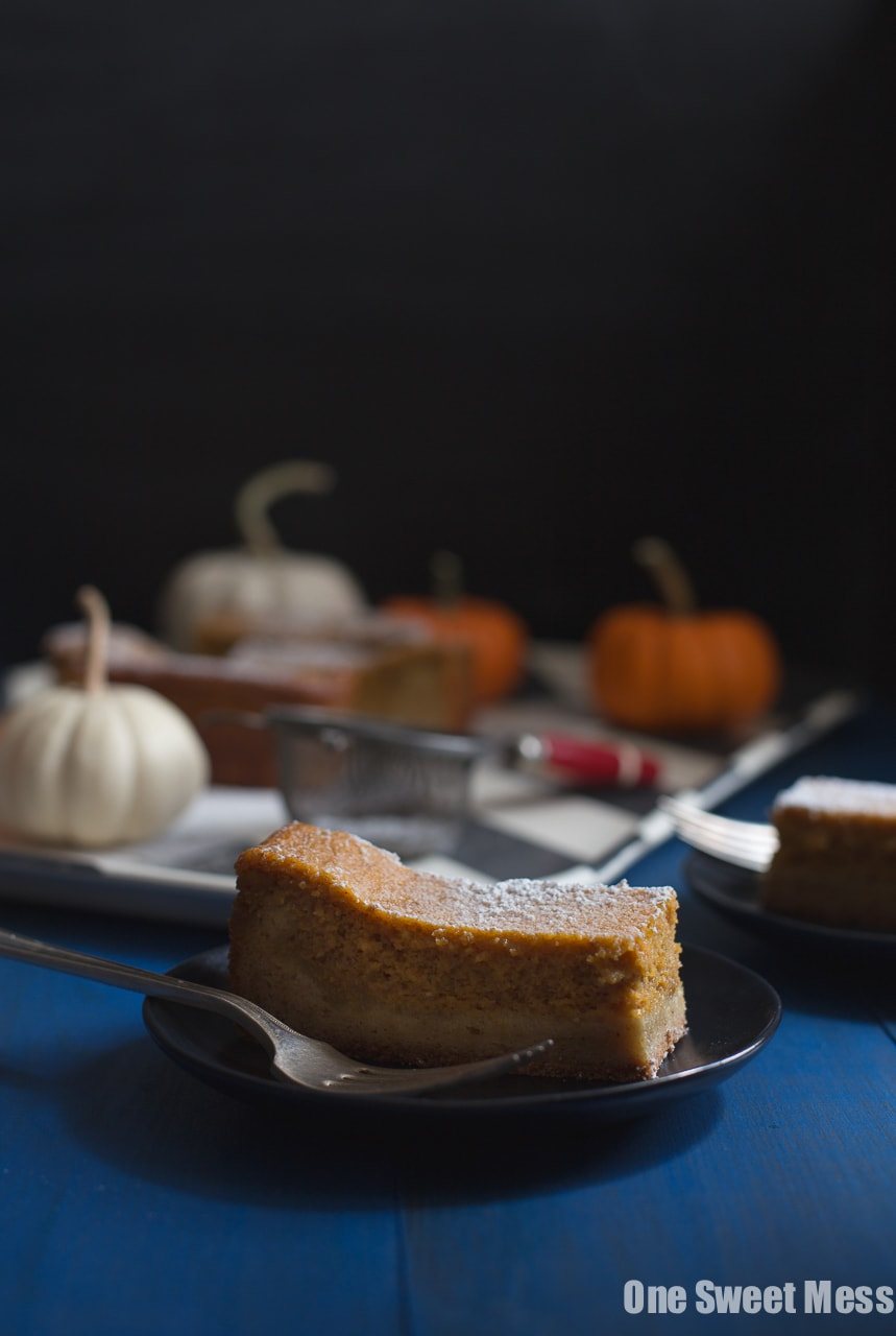 Pumpkin Pie Gooey Butter Cake