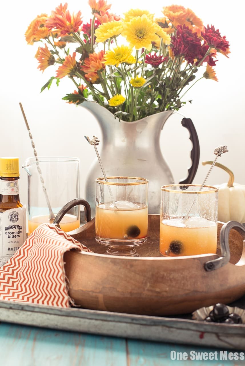 Pumpkin Spice Rum Old Fashioned