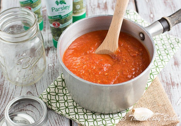 Quick Winter Marinara from www.themessybakerblog.com
