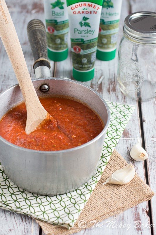 Quick Winter Marinara from www.themessybakerblog.com