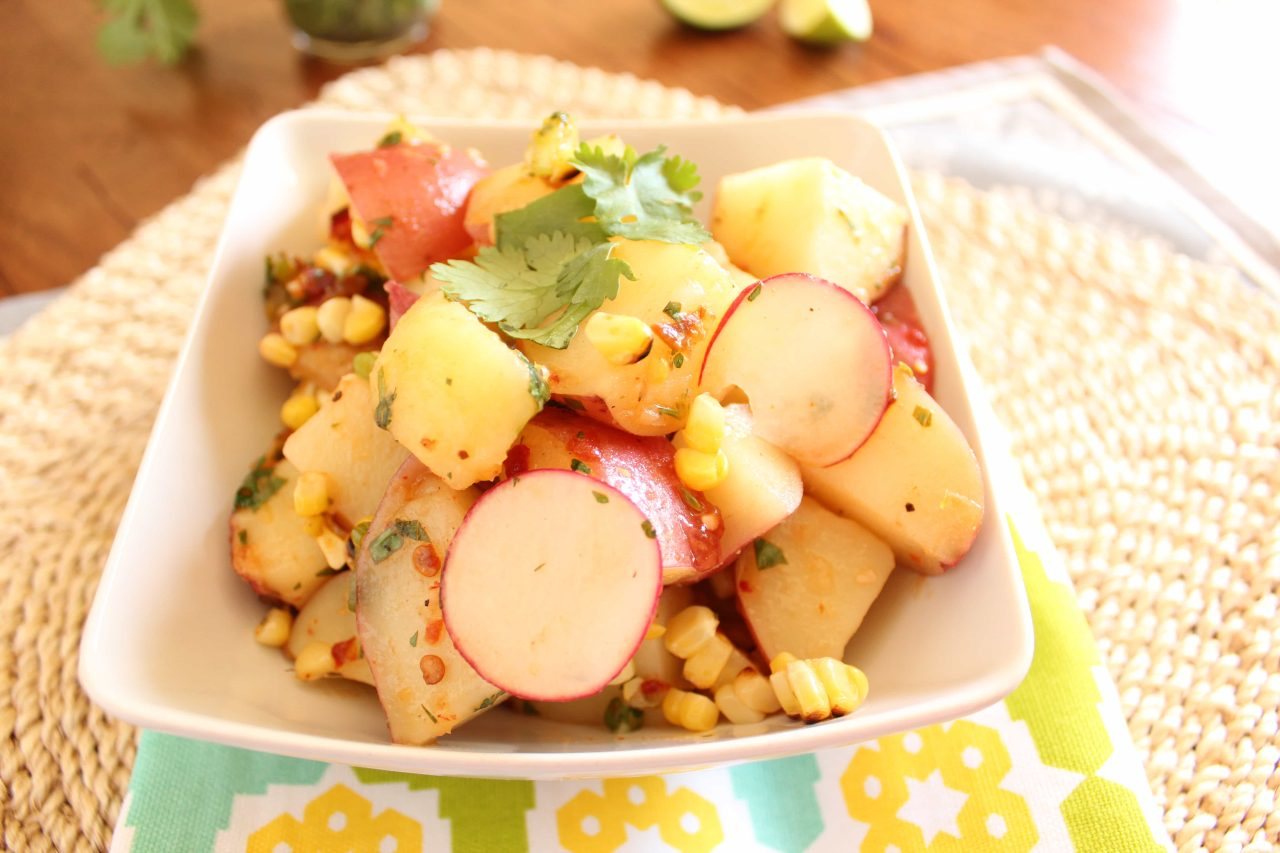 Red Potato & Grilled Corn Salad