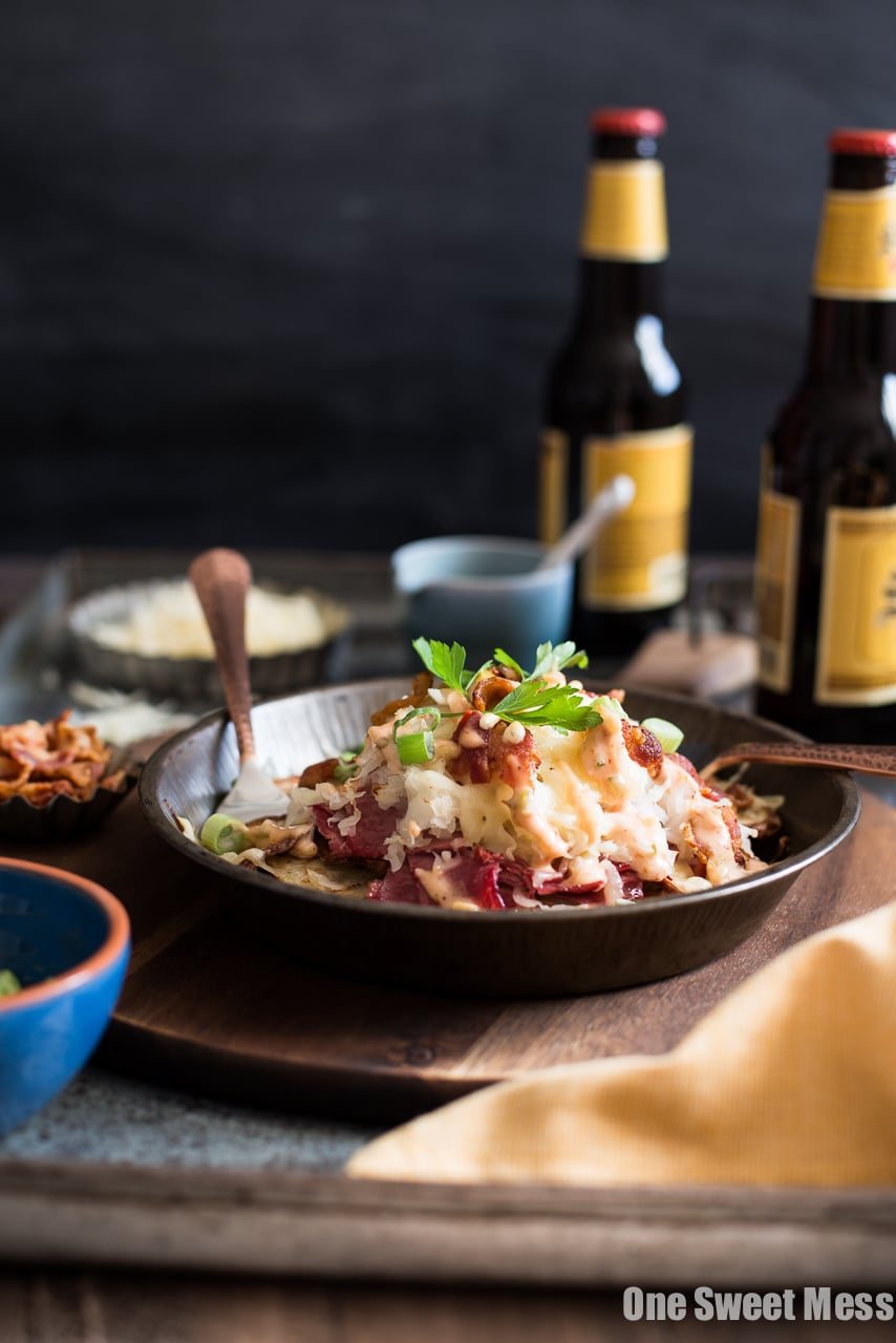 Reuben Irish Nachos