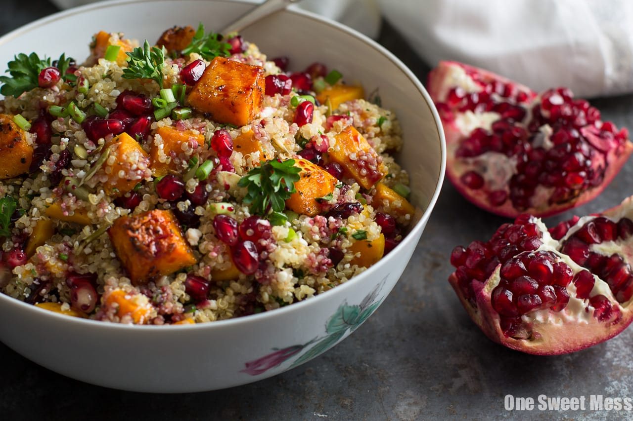 Roasted Butternut Squash Quinoa Salad
