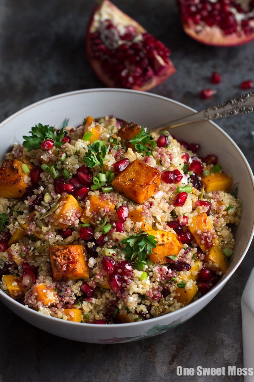 Roasted Butternut Squash Quinoa Salad