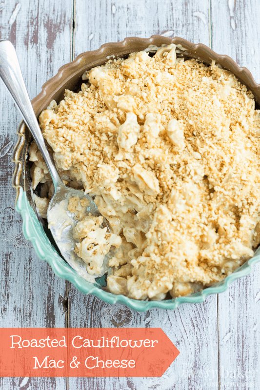 Roasted Cauliflower Mac & Cheese