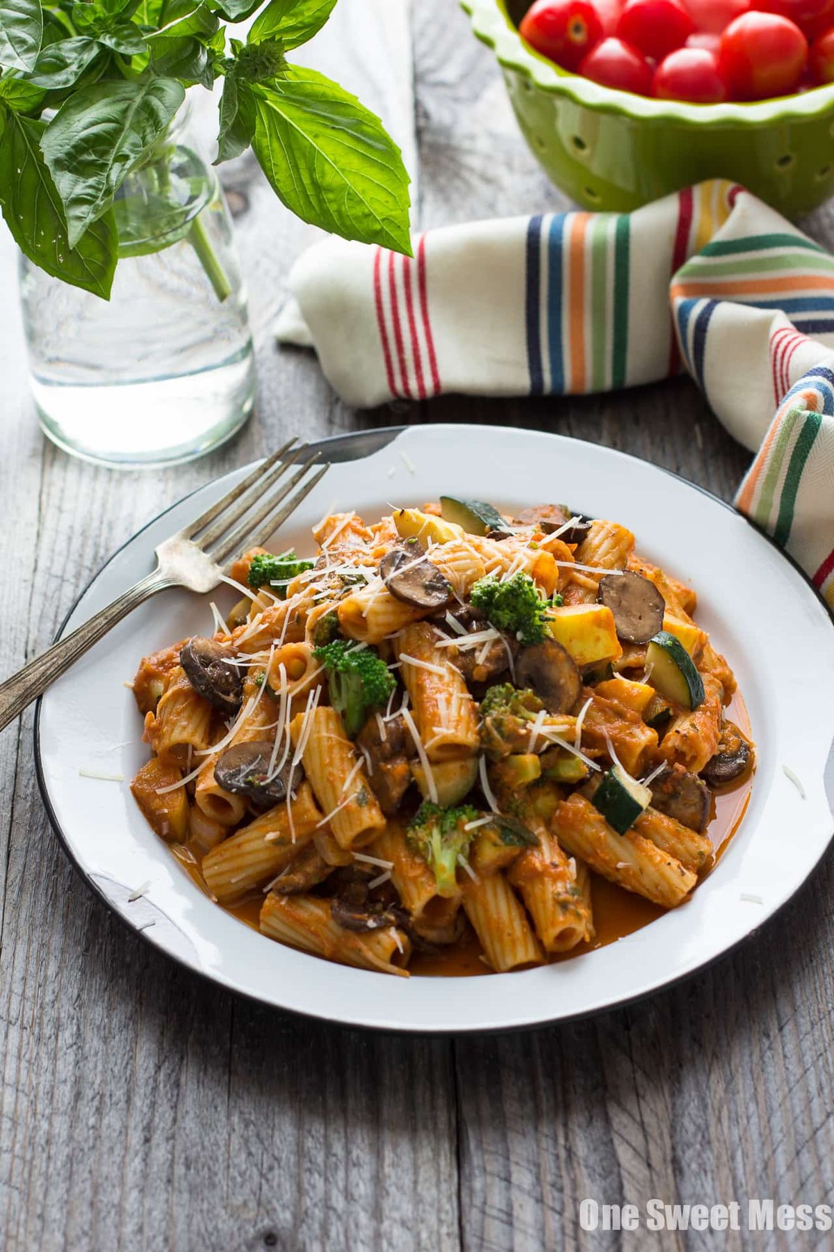 Roasted Marinara Pasta Primavera
