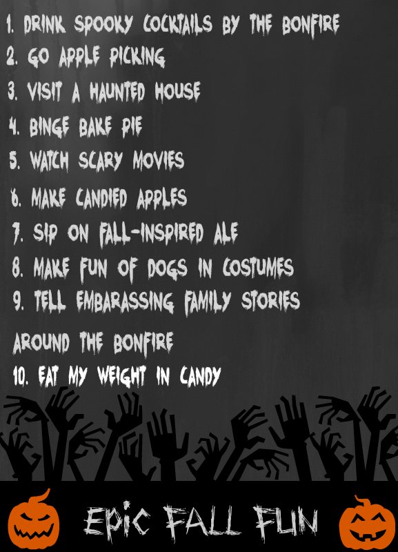 Slice of Life Saturday's Epic Fall Fun List | www.themessybakerblog.com