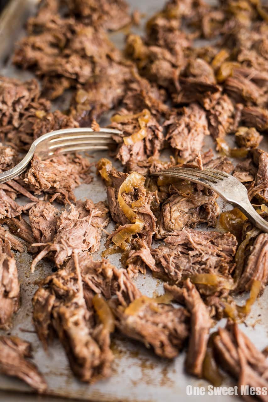 Slow Cooker Guinness Shredded Beef