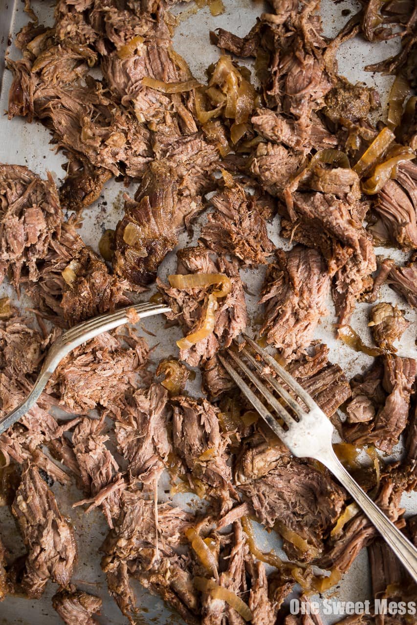 Slow Cooker Guinness Shredded Beef