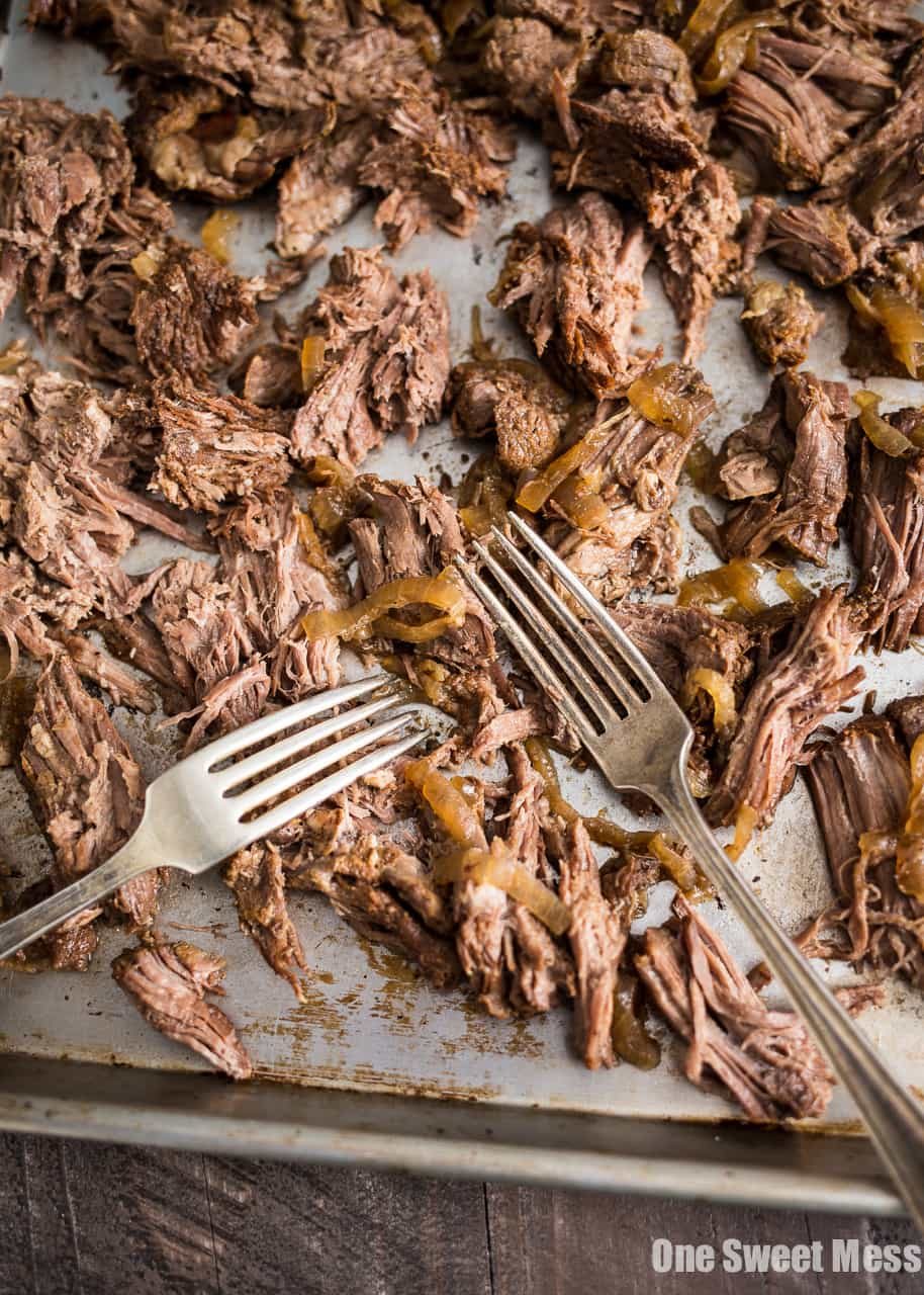 Slow Cooker Guinness Shredded Beef