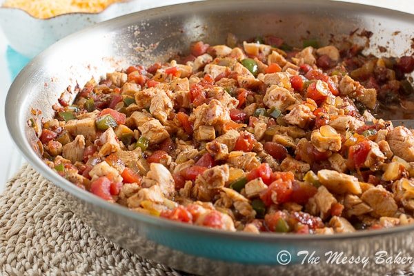 Smoky Chicken Chipotle Tacos | www.themessybakerblog.com-6821