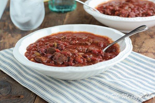 Smoky Slow Cooker Venison Chili