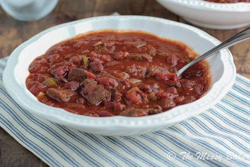 Smoky Venison Chili {www.themessybakerblog.com}-4771