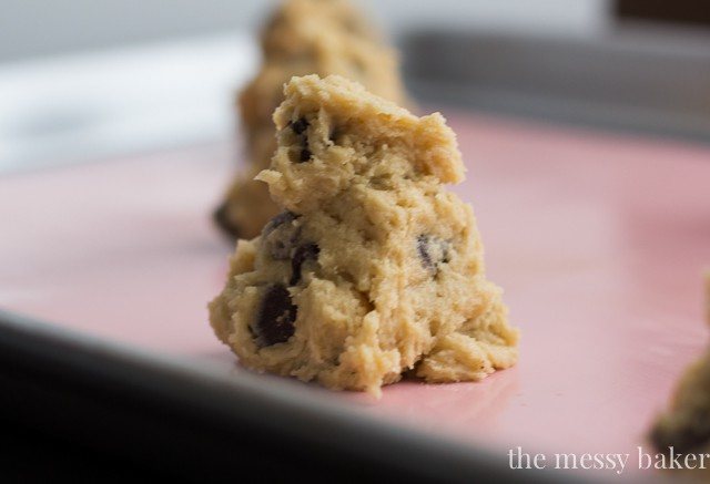Soft Batch Triple Chocolate Cookies | www.themessybakerblog.com