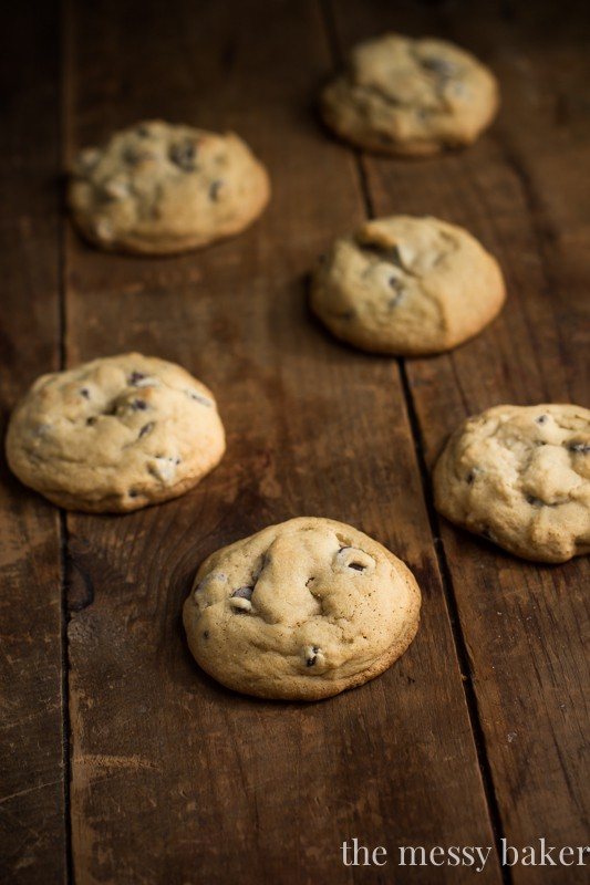 Soft Batch Triple Chocolate Cookies | www.themessybakerblog.com