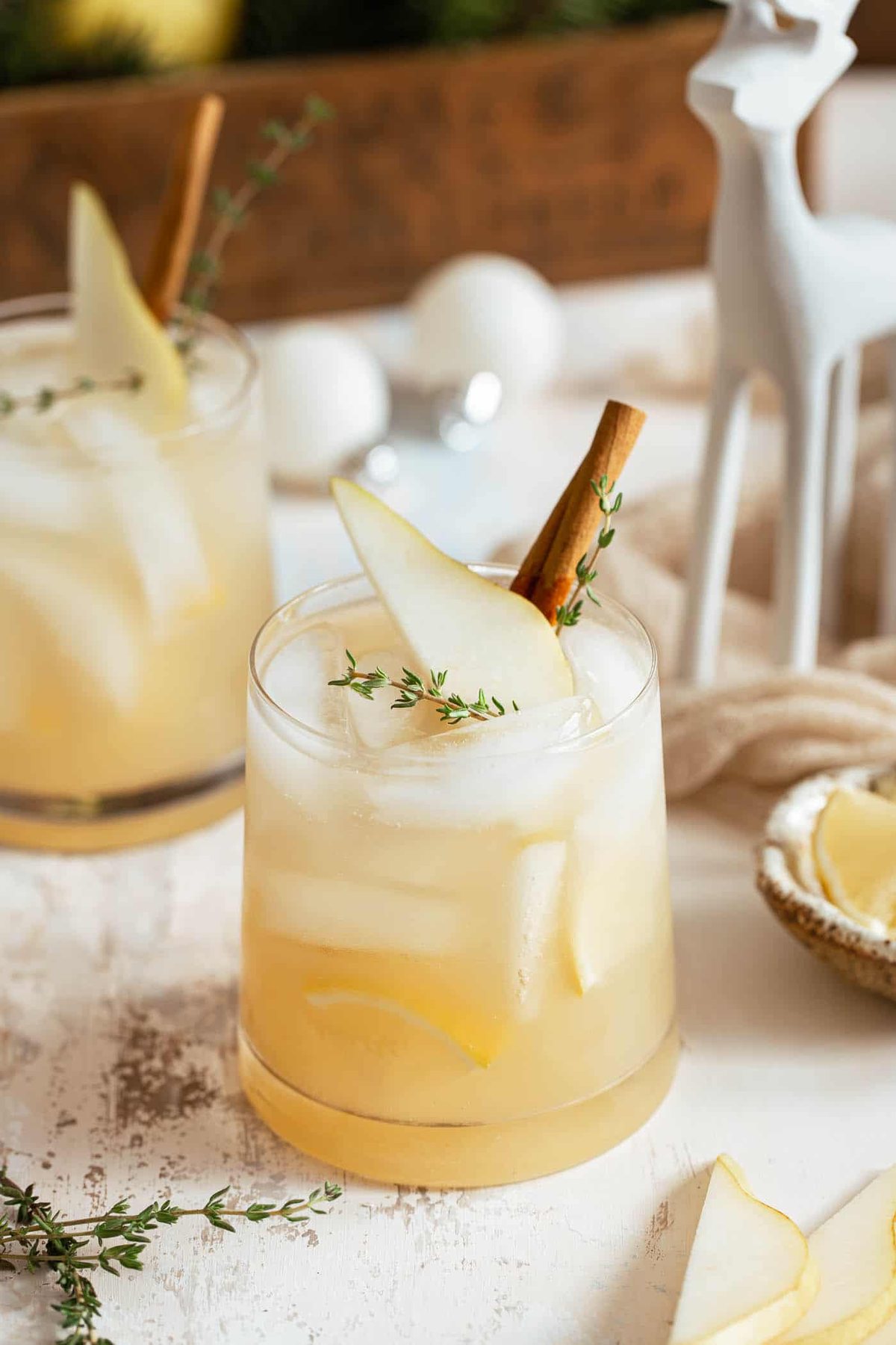 Spiced Pear Gin & Tonic