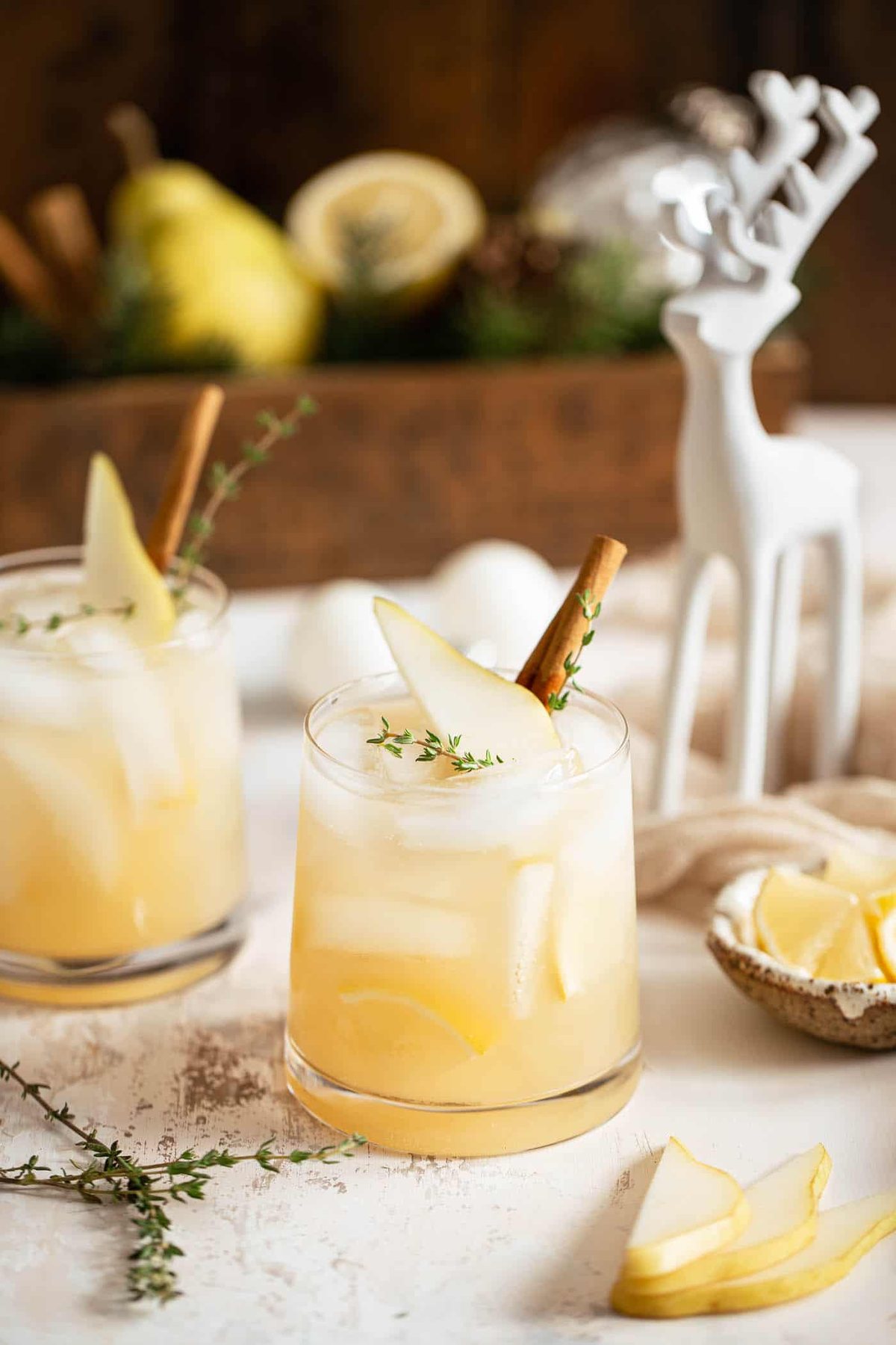 Spiced Pear Gin & Tonic