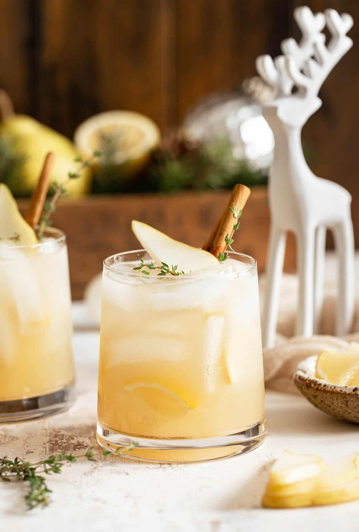 Spiced Pear Gin & Tonic