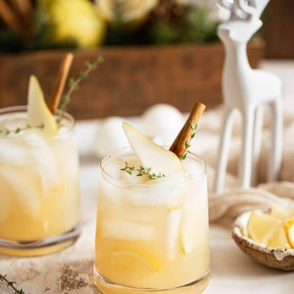 Spiced Pear Gin & Tonic