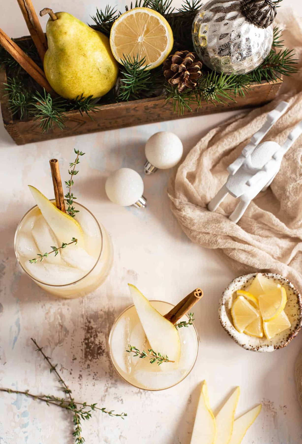 Spiced Pear Gin & Tonic