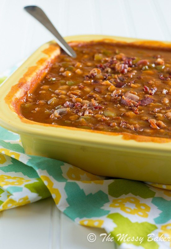 Spicy Baked Beans | www.themessybakerblog.com-7710