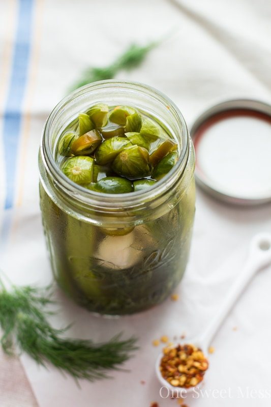Spicy Refrigerator Pickles