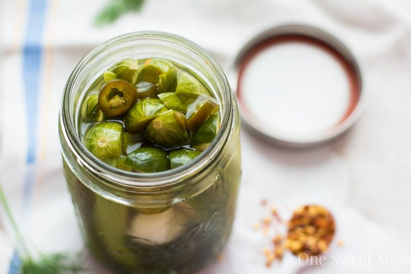 Spicy Refrigerator Pickles