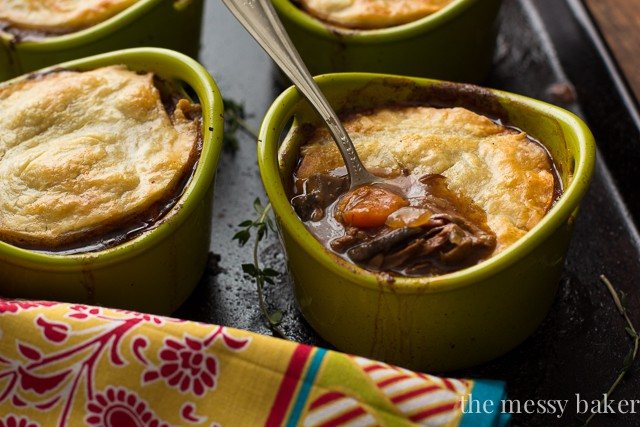 Steak and Mushroom Pie | www.themessybakerblog.com