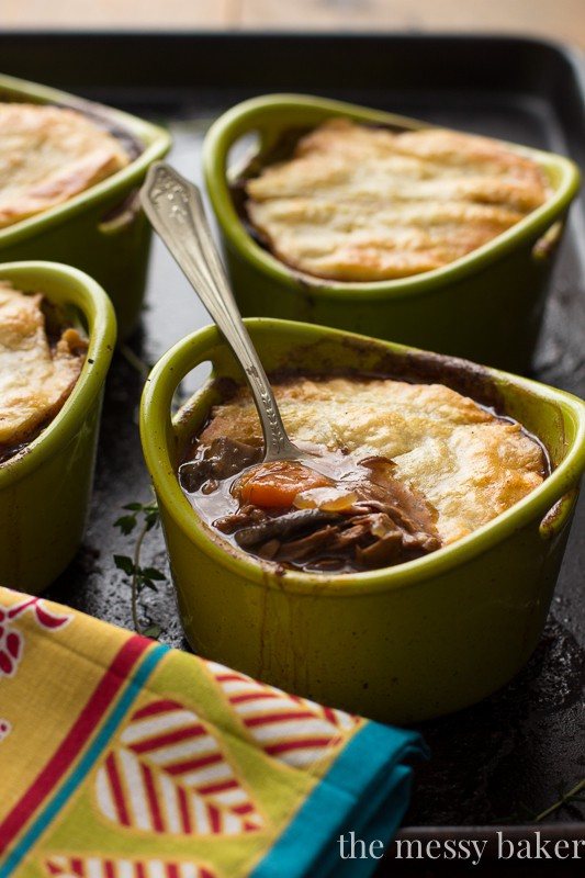 Steak and Mushroom Pie | www.themessybakerblog.com
