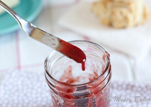 Strawberry Balsamic Jam {www.themessybakerblog.com}-4446