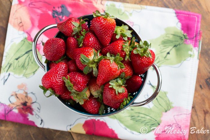 Strawberry Basil Lemonade | www.themessybakerblog.com -7282