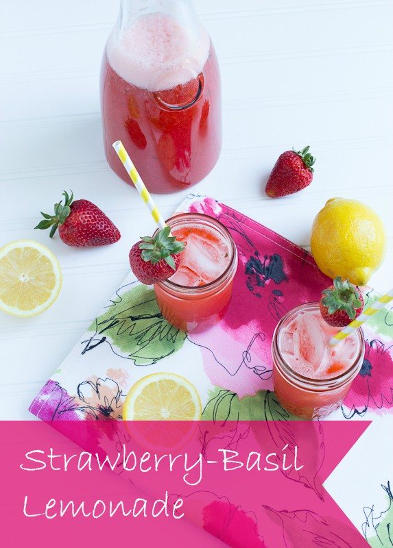 Strawberry Basil Lemonade