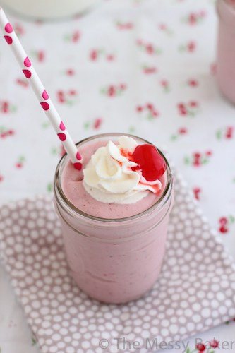 Straw. Basil Milkshake-3410